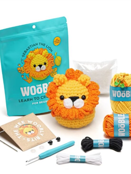 The Woobles Other - The Woobles Sebastian the Lion Crochet Kit
